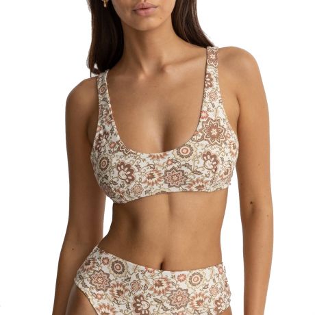 Rhythm Wms Raya Paisley Crop Top