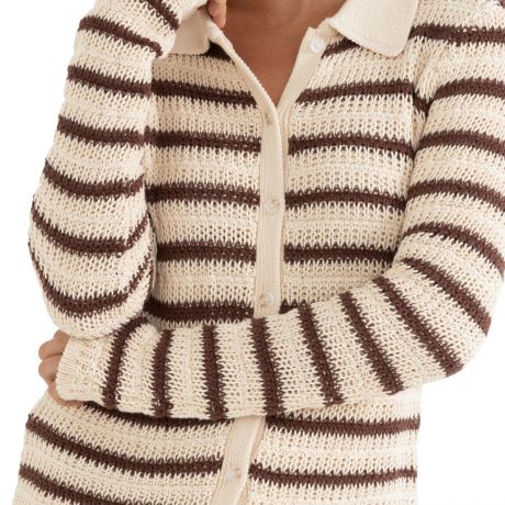 Rhythm Wm Highline Stripe Top 