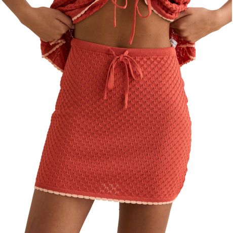 Rhythm W Gigi Knit Mini Skirt