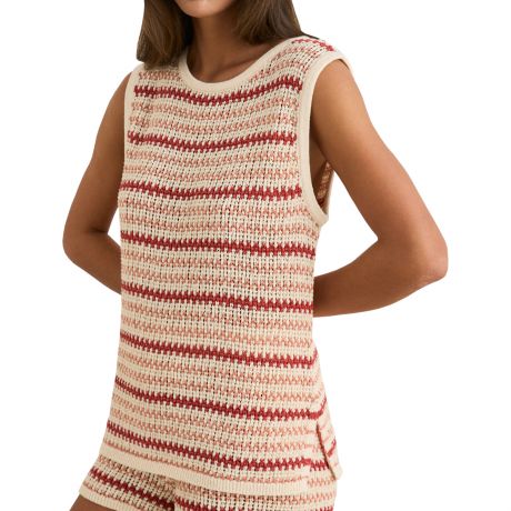 Rhythm W Tami Stripe Longline Tank