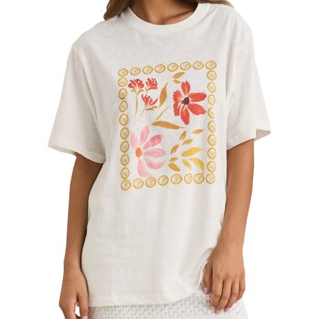 Rhythm W Wildflower Oversized Tee