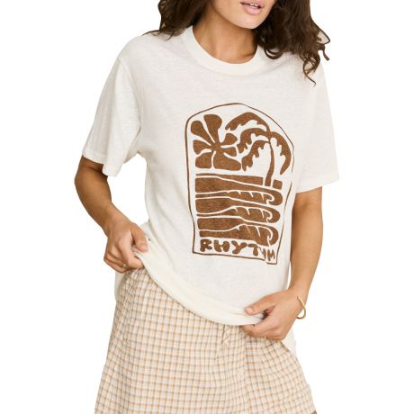 Rhythm Palm And Sun Oversized T-Shirt