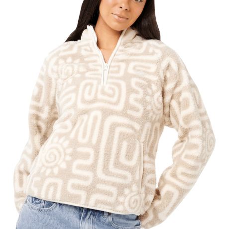 Rip Curl Wm Sunset Luau 1/4 Zip Polar