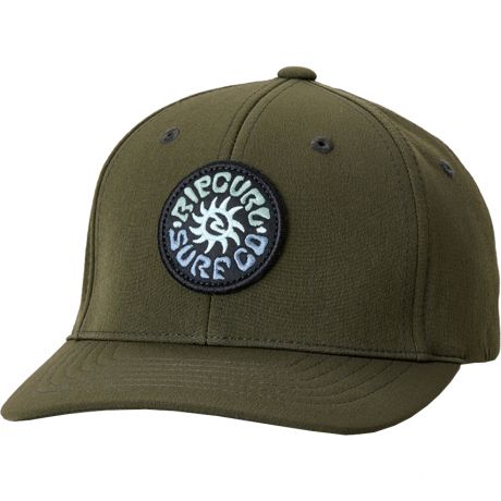 Rip Curl Jr. Rinsed Flexfit Casquette - Olive