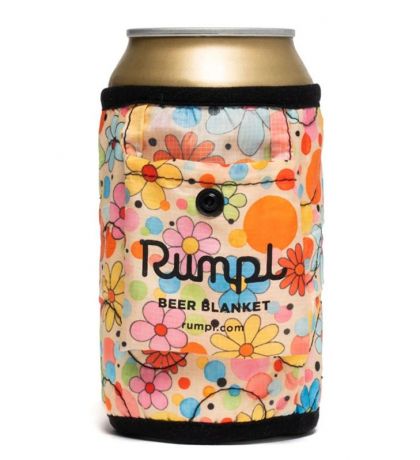 Rumpl Beer Blanket Coozy - Dots Daisies Mel Kadel