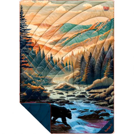 Rumpl Original Puffy Blanket 1 Person - National Park Great Smoky