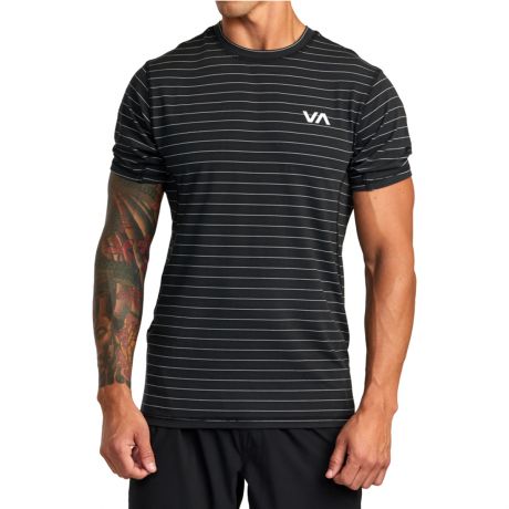 RVCA Sport Vent Stripe T-Shirt
