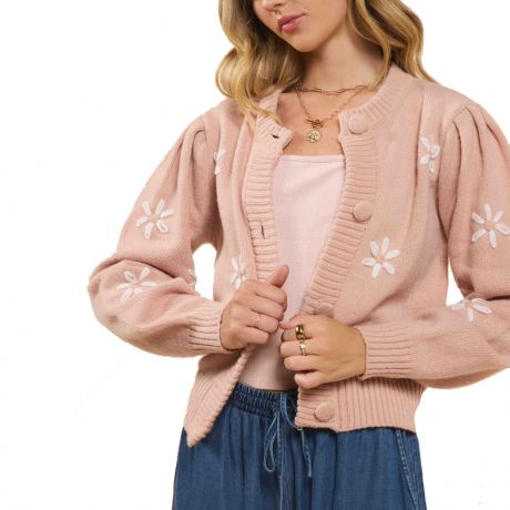 Sadie & Sage Pretty Daisy Cardigan 