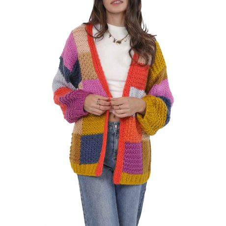 Sadie & Sage Electric Feels Handknit Cardigan