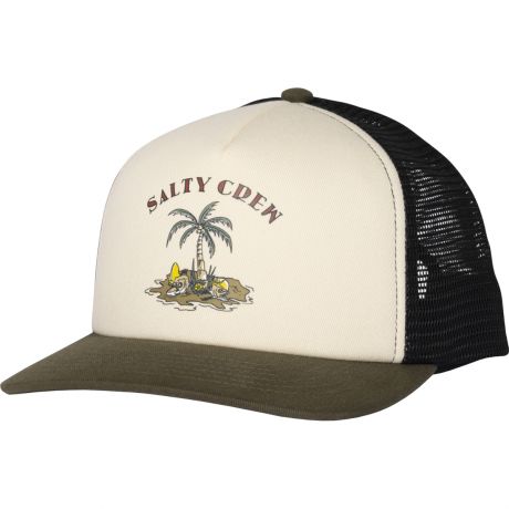 Salty Crew Boys Good Times Trucker - Dark Olive