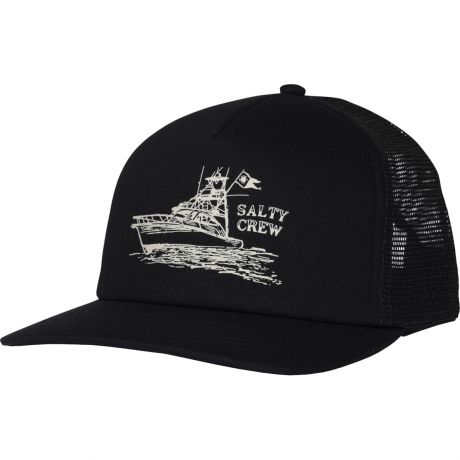 Salty Crew Good Times Foamie Trucker - Pirate Black
