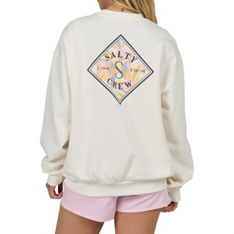 Salty Crew Wm Tippet Crew Off White