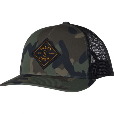 Salty Crew Sealine Retro Trucker - Camo/Black