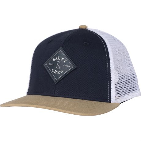 Salty Crew Boys Sealine Trucker - Navy Khaki