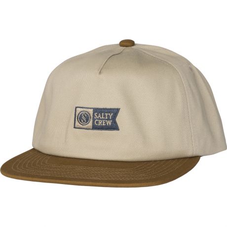 Salty Crew Workshop Snapback - Natural