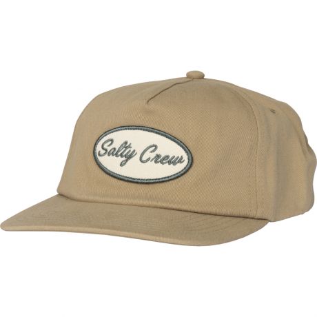 Salty Crew Shop Script Snapback - Natural