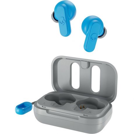 Skullcandy Dime 2 - Light Grey/Blue