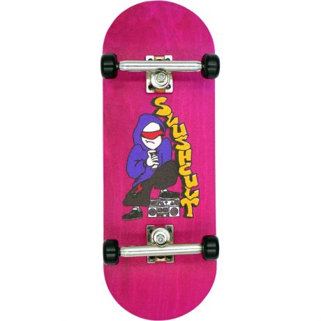 Slushcult Fingerboard Complete Boombox Grom - Pink