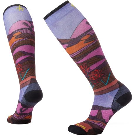 Smartwool W Ski Zero Cushion Floral Field Print Socks