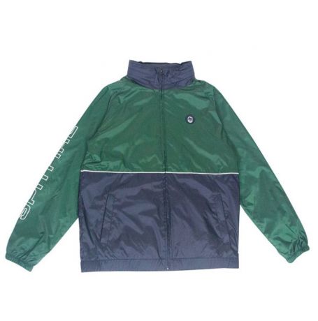 Spitfire Classic 87 Windbreaker Jacket - Dark Green/Navy
