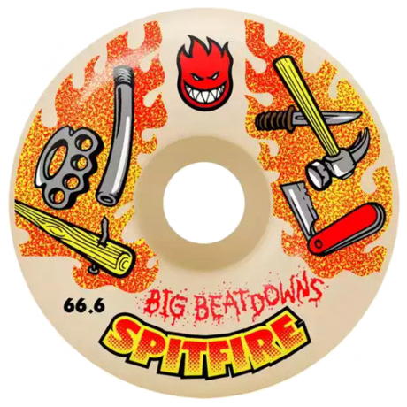 Spitfire Formula Four Big Beatdowns Classic Wheels 99D/66.6mm