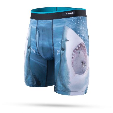 Stance [Boxer Brief: Poly Blend] Shark Tooth Boxer
