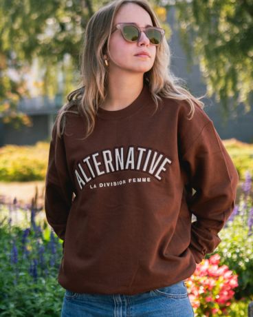 Alternative La Division Femme Varsity Crewneck