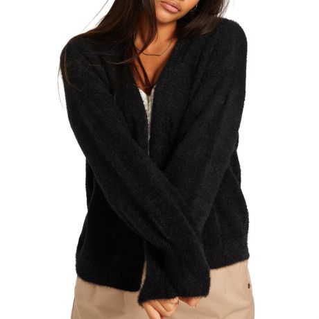 Volcom Womens Lived In Lounge Throw Sweater 