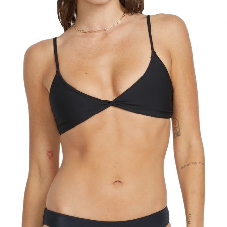 Volcom Wm Simply Seamless Twist Bralette Top