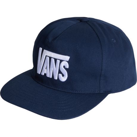 Vans Stretch Logo Snapback Cap - Dress Blues