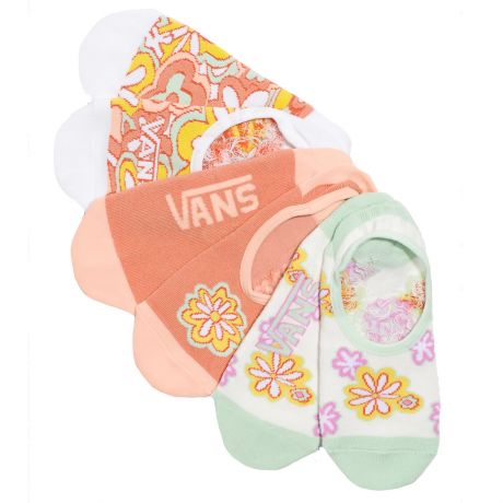 Vans Wms Psyched Floral Canoodle Socks [Size 6.5-10] -  Sun Baked