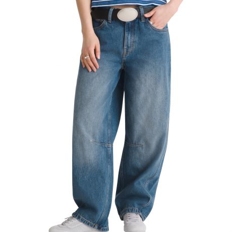 Vans W Check 5 Mid Rise Barrel Pant