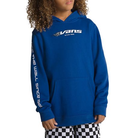 Vans Youth Reflective Checker Flame Hoodie 