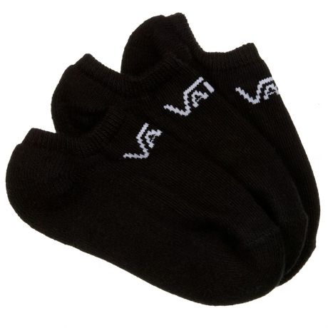 Vans Youth Classic Kick Socks Size 1-6 [Pack of 3] - Black 