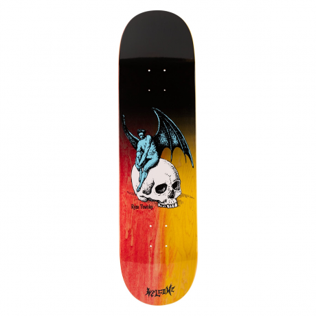 Welcome Nephilim Black/Fire Stain Deck - 8.25"