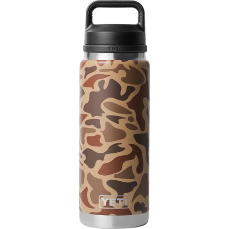 YETI Chug Cap Insulated Rambler Bottle 26oz - Wetlands Camo