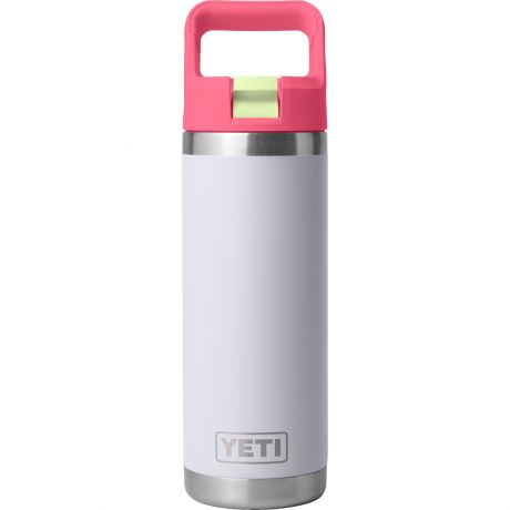 YETI Insulated Water Straw Bottle Rambler 18oz - Mist/Pink/GHP