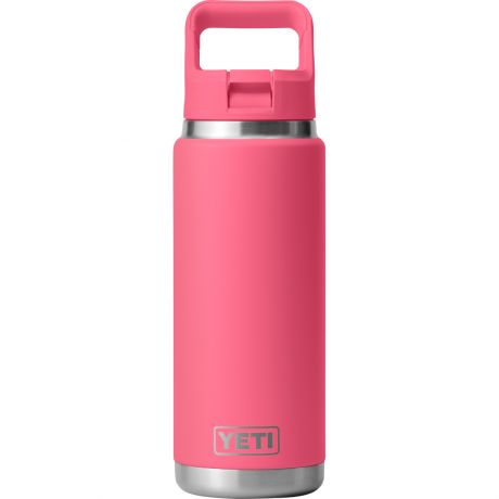 YETI Insulated Water Straw Bottle Rambler 26oz - Tropical Pink