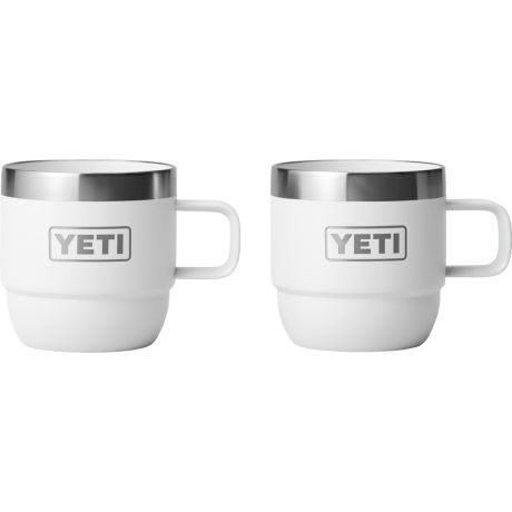 YETI Espresso Rambler 6oz Cups - White