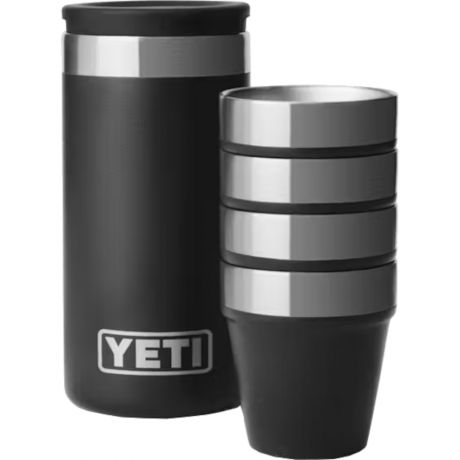 YETI Shot Glasses & Case - Black