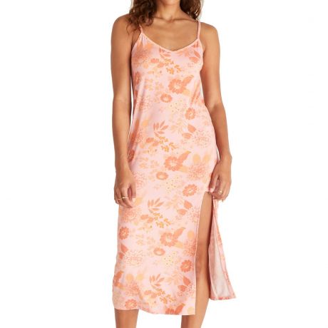 Zsupply Womens Coral Floral Dress